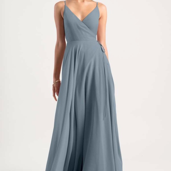 Jenny Yoo - JAMES DRESS - MAYAN BLUE, Worn once! - Picture 2 of 3
